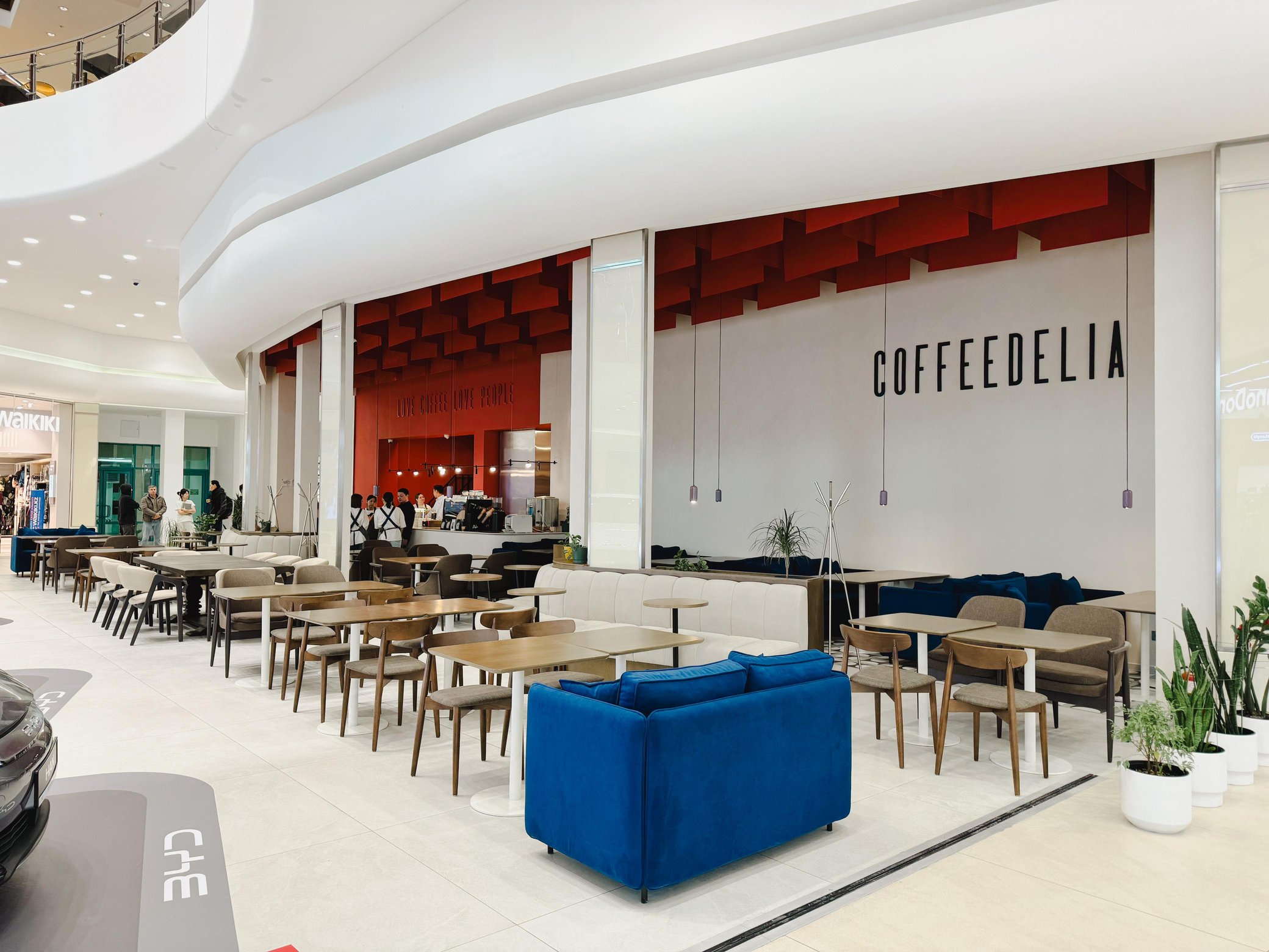 Кофейня Coffeedelia — ТРЦ MEGA Alma-Ata — Алматы