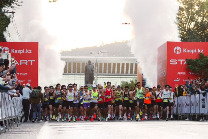 На Almaty Marathon вышли рекордные 1 534 иностранца