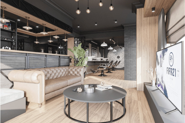 launzh barbershop barbarossa almaty