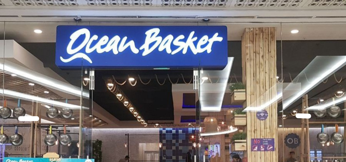 Ocean Basket — ресторан морепродуктов — в ТРЦ Dostyk Plaza