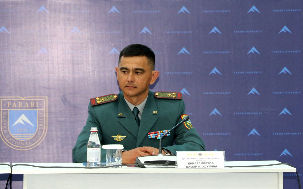 Дамир Ермагамбетов, начальник ДЧС Алматы