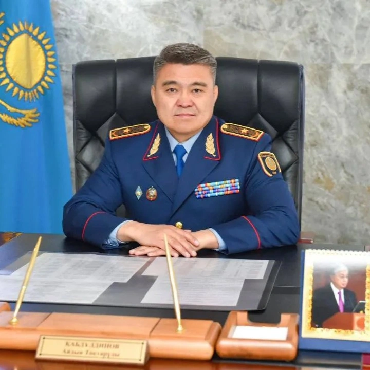 Айдын Кабдулдинов, начальник Департамента полиции Алматы
