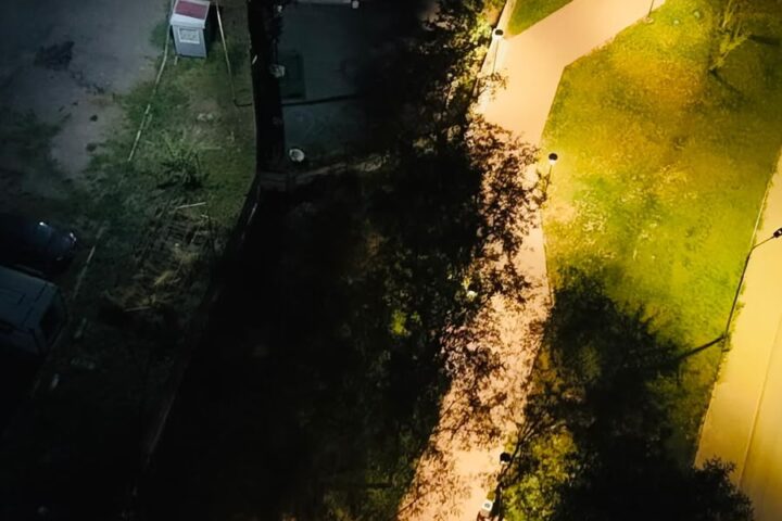 Новый сквер в Алматы обустроили в микрорайоне Шанырак-1