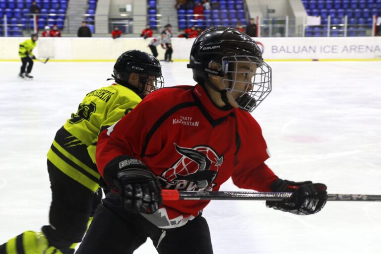 ХК «Стрижи» на льду Baluan Ice Arena