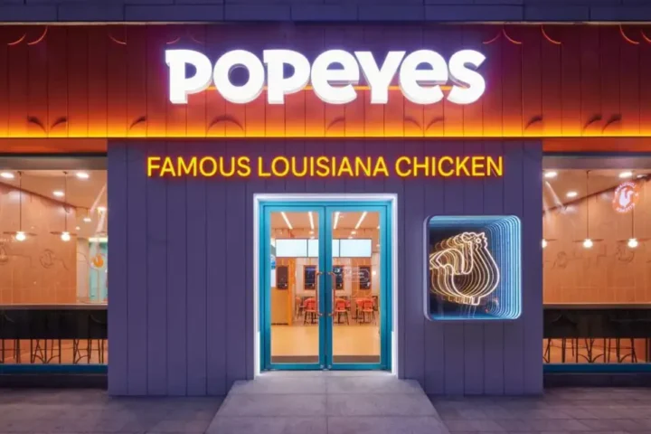 Фастфуд Popeyes — улица Толе би — Алматы