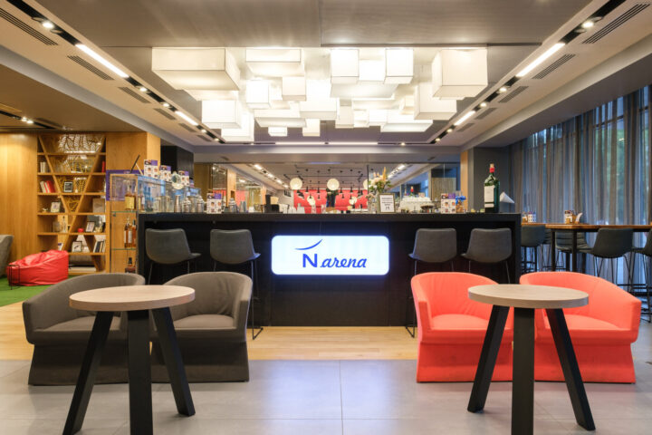 Бар N Arena — отель Novotel Almaty City Center — Алматы