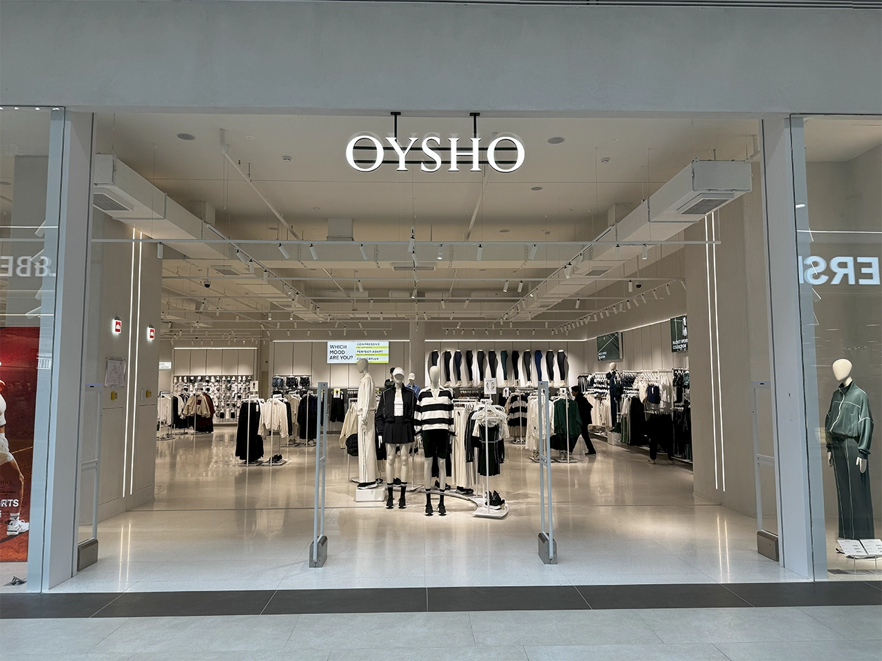 Oysho — магазин спортивной одежды — в ТРЦ Aport Mall East
