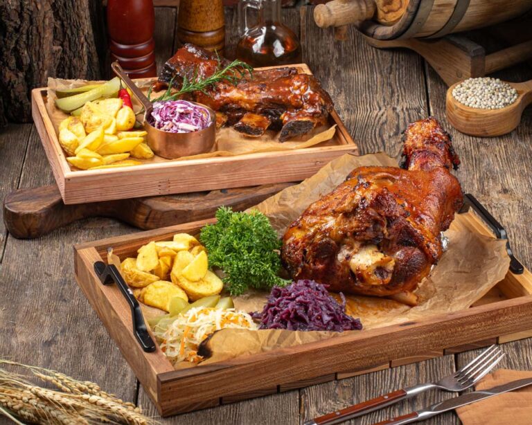 pork knuckle ribs zhiguli bar almaty 768x614